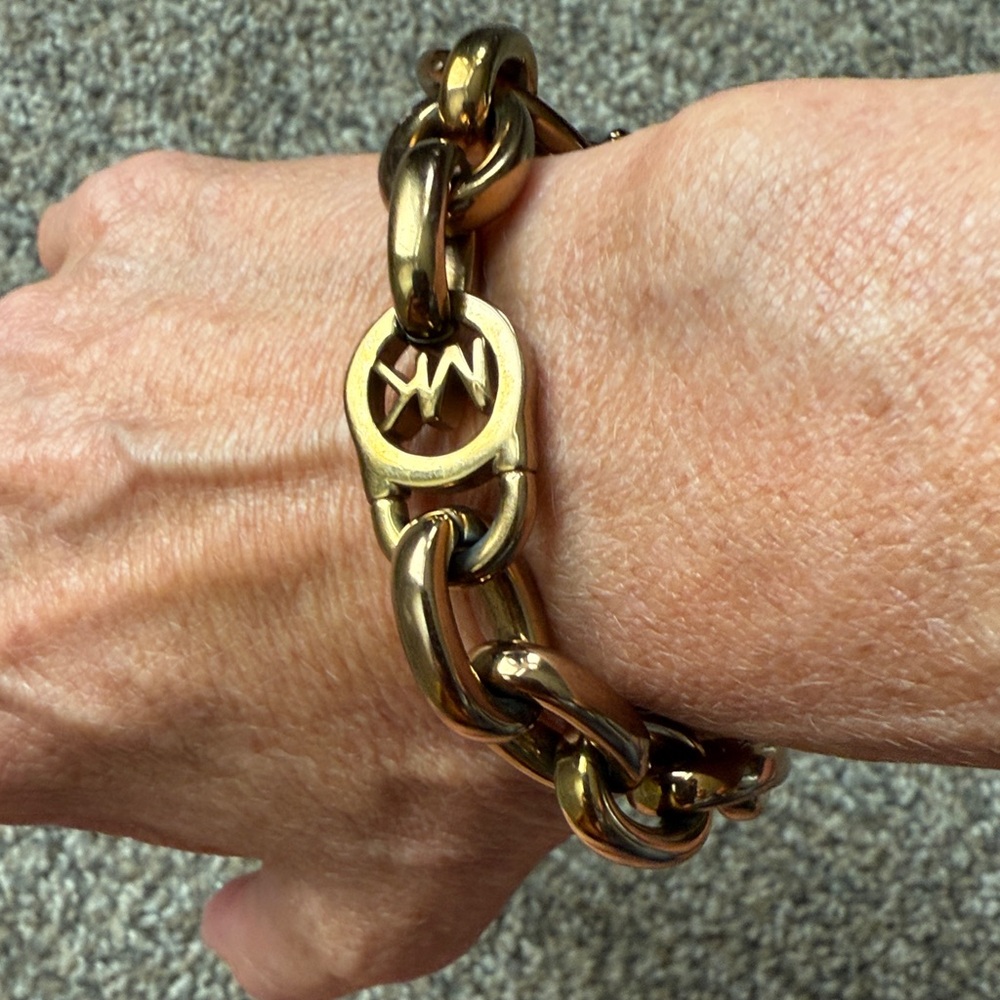 Michael Kors Rose Gold Chain Bracelet